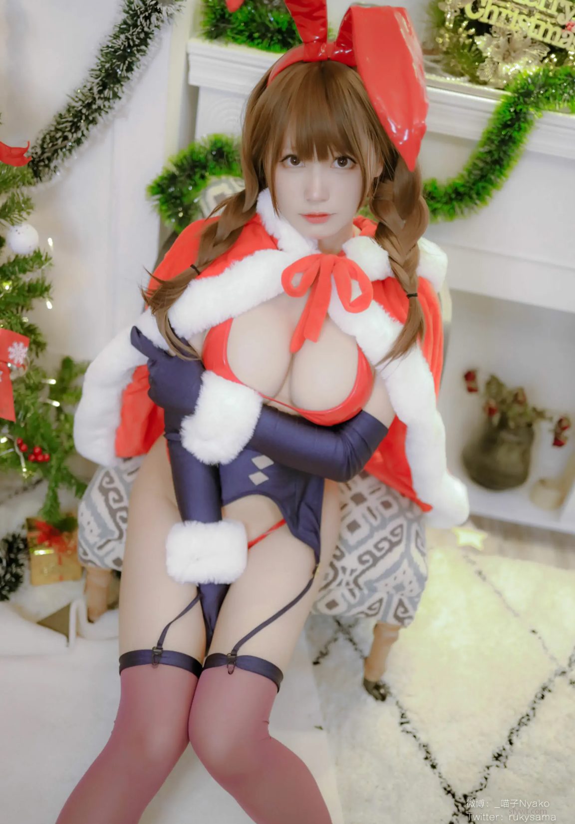 Ů ͼ (155P) @coserӰ Christmas [COS] @Nyako ģ Bunny 16ҳ 