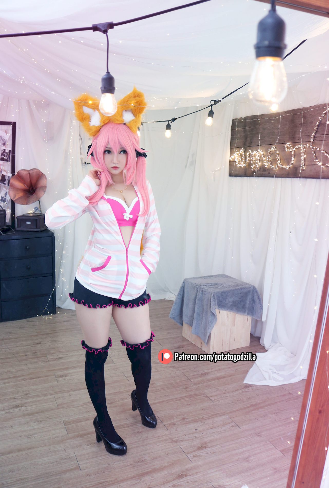 Uniform ͼ Godzilla ģ Coser @Potato Tamamo @coserͼ School 1ҳ 